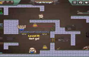 머니 무버스 3 플레이 화면 2: 죄수 추적과 장치 배치 구간