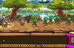 팔라독 pc 게임 좀비 돌진모습