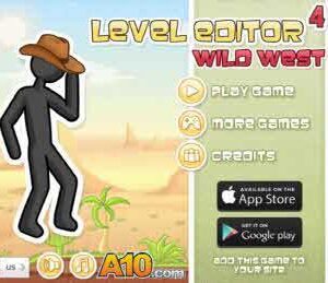 Level Editor 4 스틱맨 등장 메인화면