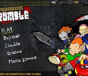 Newgrounds Rumble 캐릭터 선택 메뉴
