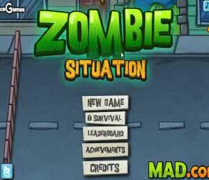 플래시좀비게임 ZOMBIE SITUATION