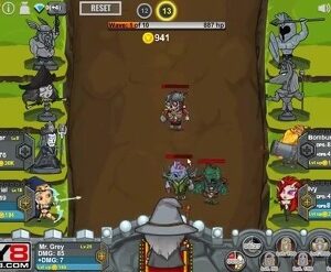 Epic Clicker 벙뚫린 도로 좀비 전투 중