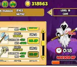 유령이 등장 레벨업 메뉴 2