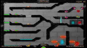 파이어보이와 워터걸 4: 크리스탈 신전 플레이장면 이미지 4