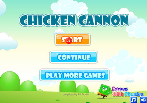 Chicken Cannon 게임 플레이 화면 [1]