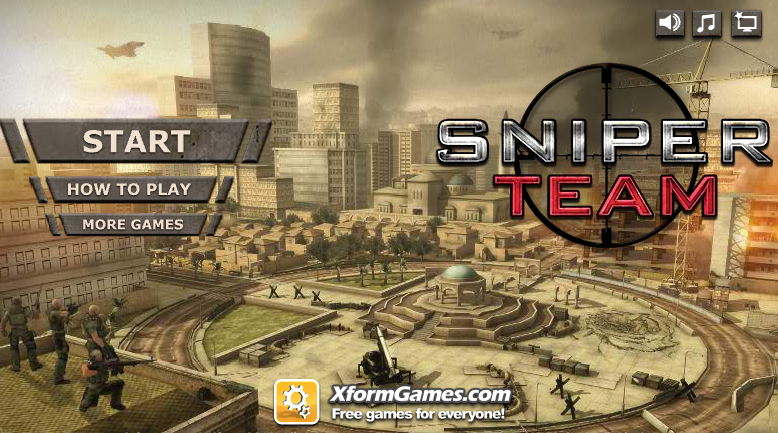 스나이퍼 저격 게임 Sniper Team