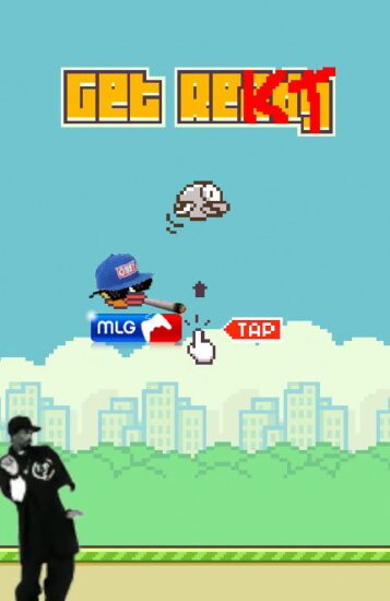 MLG 플래피 버드 미친 비행 게임하기 – MLG Flappy Bird 420