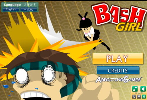 배쉬걸 게임 플레이 화면 [1]