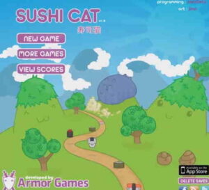 생선초밥을 좋아하는 고양이 게임
