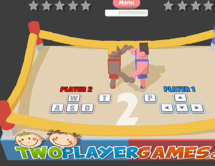 극한의 타격 대전 술취한 코믹한 레슬링 게임