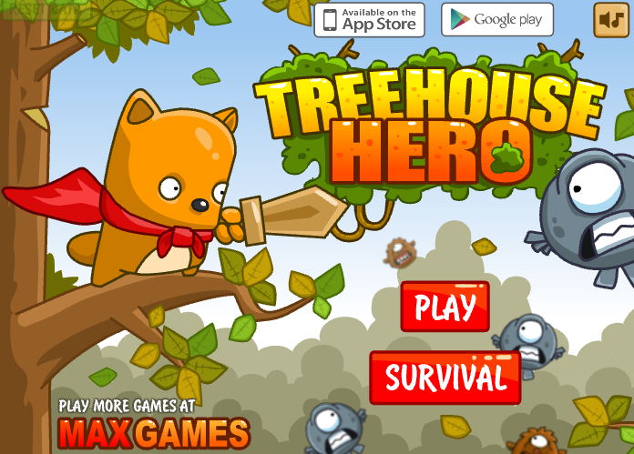 나무 위의 영웅: 귀여운 다람쥐 전투게임