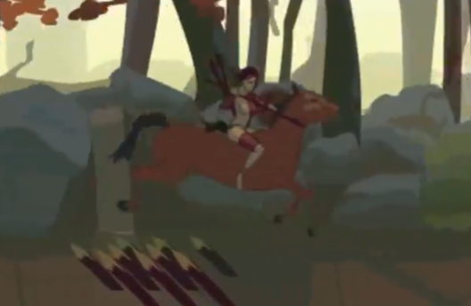 히폴리타의 전설 창던지기 게임 Hippolyta