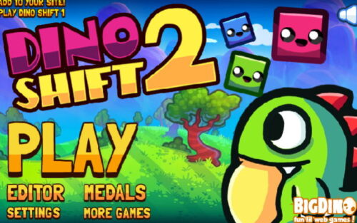 디노쉬프트 2 귀여운 공룡 상자 모으기 게임  Dino Shift 2