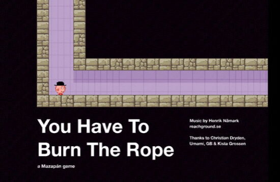 로프를 태워야 해 ! 창의력 게임하기 – You Have To Burn The Rope