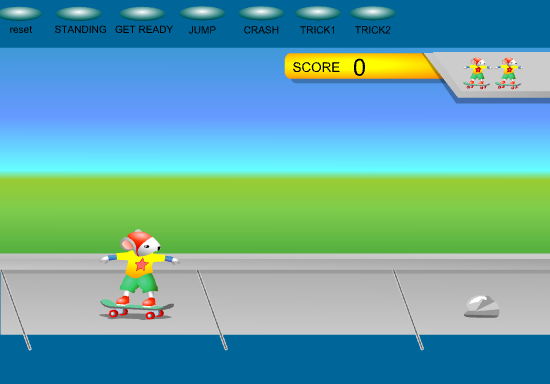 익스트림 스케이트 보드타기 게임  Xtream Skate