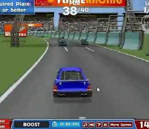 아메리칸 레이싱 게임 플레이 화면 [5]